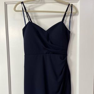 Dark Blue Cocktail Dress